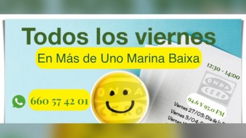 MAS DE UNO MARINA BAIXA OYENTES MENSAJES
