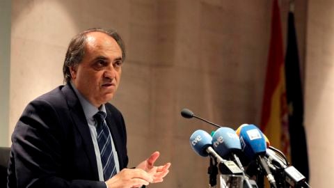 El presidente del Consejo General de Colegios Veterinarios de Espa&ntilde;a, Luis Alberto Calvo.
