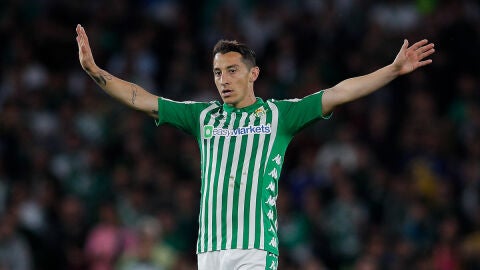 Andr&eacute;s Guardado, con el Betis