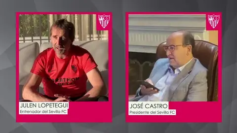 José Castro, presidente del Sevilla, conversó por teléfono con Lopetegui José Castro, presidente del Sevilla, conversó por teléfono con Lopetegui