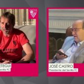 José Castro, presidente del Sevilla, conversó por teléfono con Lopetegui