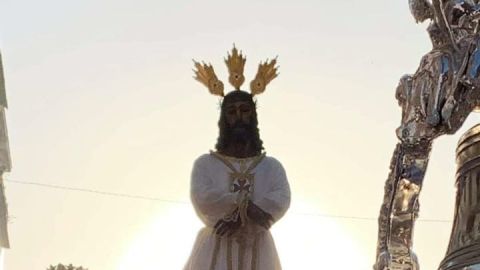 Nuestro Padre Jes&uacute;s Cautivo en el Lunes Santo de la Semana Santa de M&aacute;laga