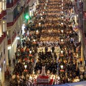 Cautivo en el Lunes Santo de la Semana Santa de Málaga