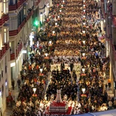 Cautivo en el Lunes Santo de la Semana Santa de Málaga Cautivo en el Lunes Santo de la Semana Santa de Málaga