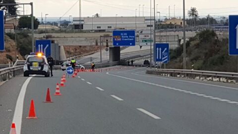 Control de la Polic&iacute;a Local de Elche durante el estado de alarma.
