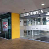 Entrada al servicio de Urgencias en el Hospital Son Espases. Entrada al servicio de Urgencias en el Hospital Son Espases.