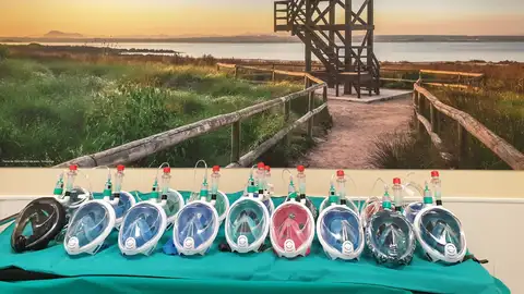 Máscaras Snorkel con adaptadores, testadas por Quirónsalud. Máscaras Snorkel con adaptadores, testadas por Quirónsalud.