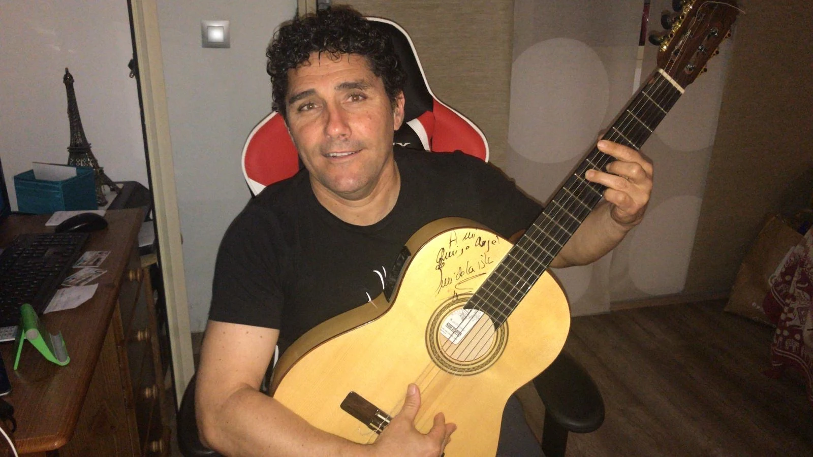El exfutbolista y cantante Ángel Carlos Cerdá 'Gali'. El exfutbolista y cantante Ángel Carlos Cerdá 'Gali'.