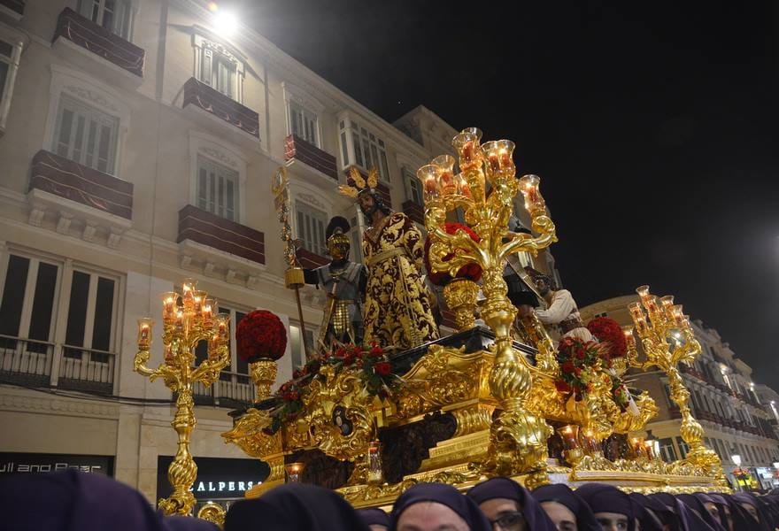 Así ha sonado la salida de la Hermandad de la Sentencia Así ha sonado la salida de la Hermandad de la Sentencia