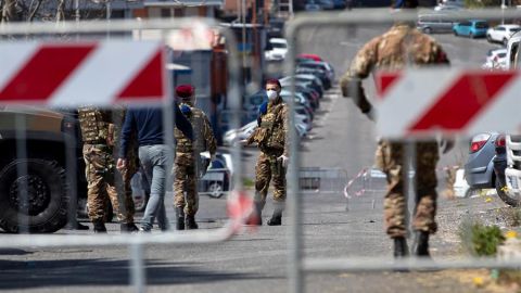Militares en Italia