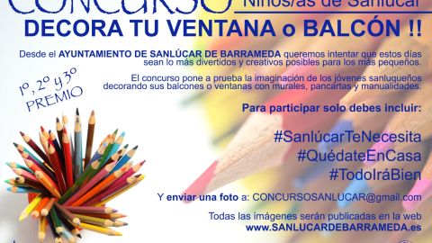 CARTEL Juventud Sanl&uacute;car Concurso Dibujo