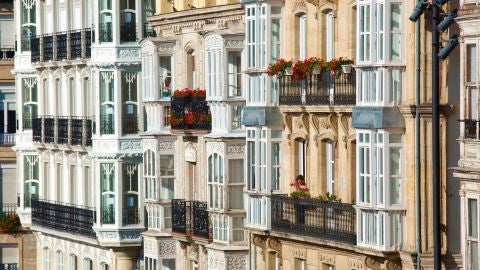 Imagen de archivo de balcones