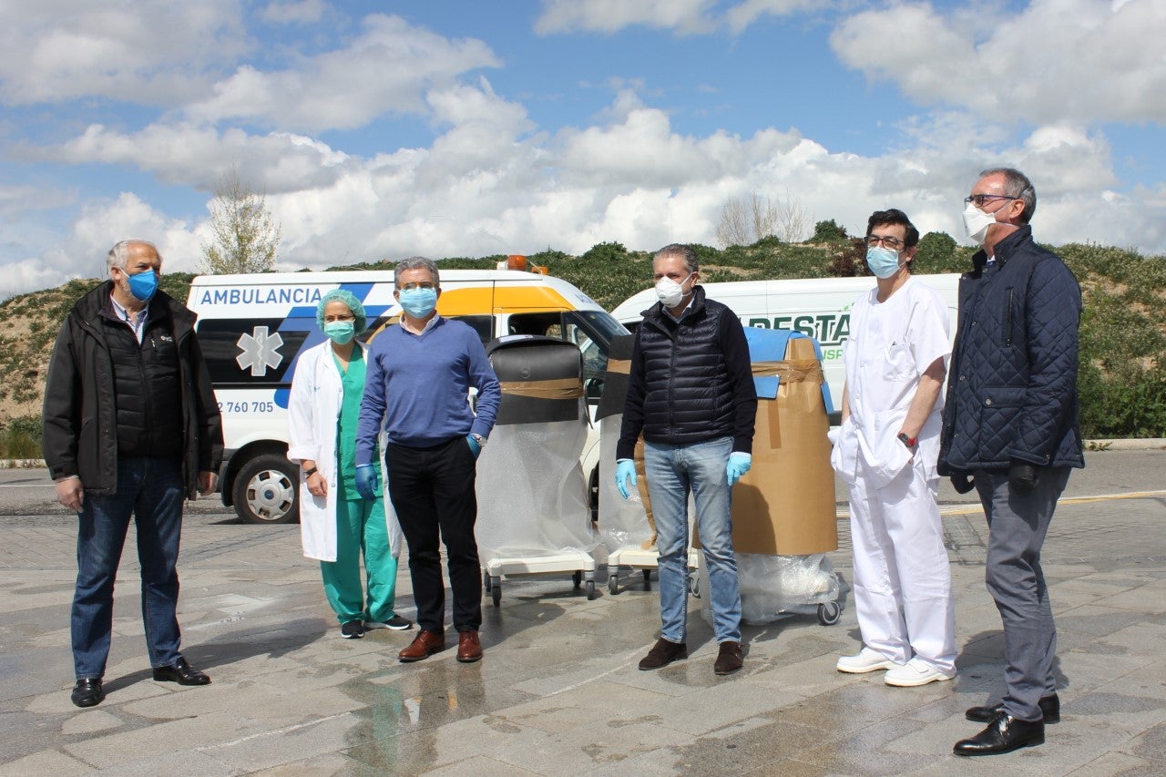 Cámara y FES donan tres respiradores el Hospital General Cámara y FES donan tres respiradores el Hospital General