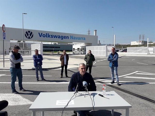 Volkswagen Navarra retrasa la vuelta a la actividad al 27 de abril Volkswagen Navarra retrasa la vuelta a la actividad al 27 de abril