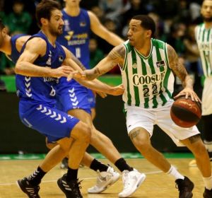 Erick Green, jugador del Coosur Betis, en un partido ante San Pablo Burgos. Erick Green, jugador del Coosur Betis, en un partido ante San Pablo Burgos.