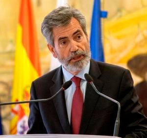 El Presidente del Consejo General del poder judicial y del Tribunal Supremo, Carlos Lesmes. El Presidente del Consejo General del poder judicial y del Tribunal Supremo, Carlos Lesmes.
