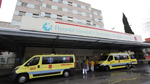 Vista exterior del Hospital General Universitario Gregorio Marañón en Madrid Vista exterior del Hospital General Universitario Gregorio Marañón en Madrid
