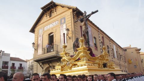 Cofradía Mena Crucificado de la Buena Muerte Jueves Santo Semana Santa Málaga