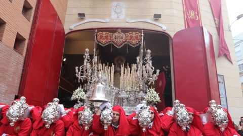 Cofrad&iacute;a Zamarrilla, Virgen de la Amargura Jueves Santo Semana Santa M&aacute;laga