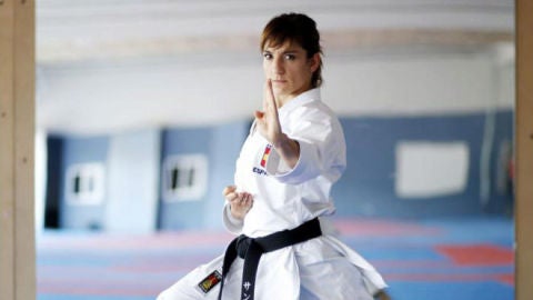 La karateca Sandra S&aacute;nchez. 
