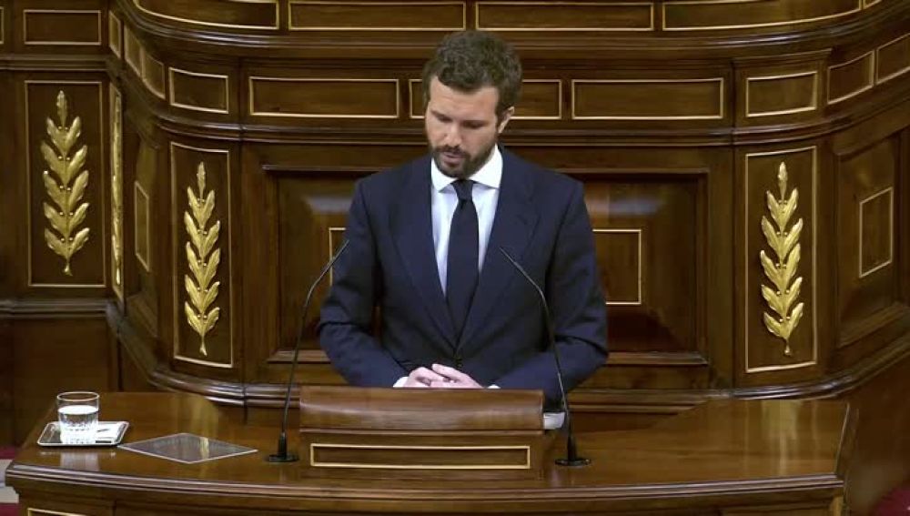 Pablo Casado en el Congreso
