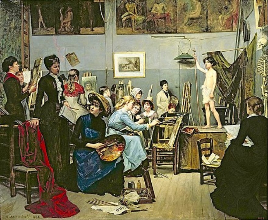 María Bashkirtseff marcó el inicio de la llegada de Las Rebeldes a la pintura del siglo XIX María Bashkirtseff marcó el inicio de la llegada de Las Rebeldes a la pintura del siglo XIX