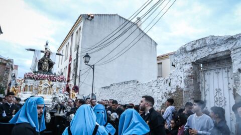 Cofrad&iacute;a del Santo Traslado y de la Soledad de San Pablo en el Viernes Santo de la Semana Santa de M&aacute;laga
