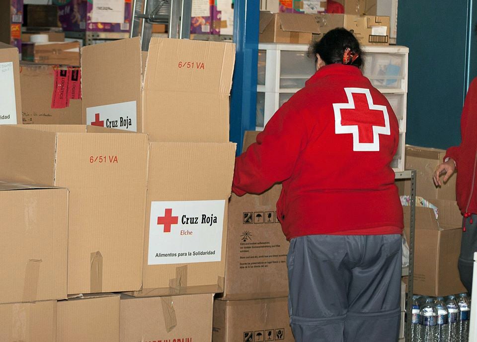 Cruz Roja Elche ha atendido el último año a 8000 familias al límite de la pobreza a consecuencia de la pandemia Cruz Roja Elche ha atendido el último año a 8000 familias al límite de la pobreza a consecuencia de la pandemia