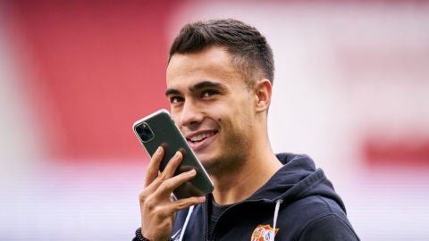 Sergio Reguil&oacute;n, jugador del Sevilla FC