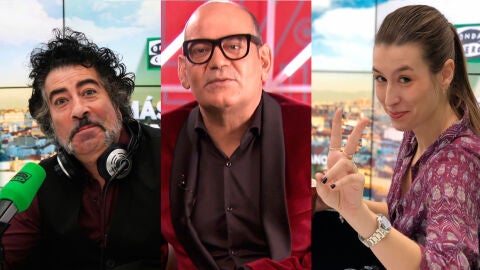 Agust&iacute;n JIm&eacute;nez, Jos&eacute; Corbacho y Eva Soriano