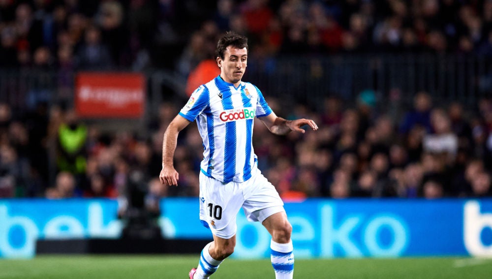 Oyarzabal, con la Real Sociedad Oyarzabal, con la Real Sociedad