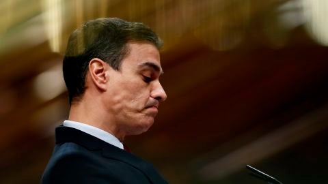 Pedro S&aacute;nchez, en el Congreso de los Diputados