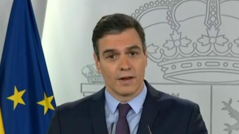 Comparecencia de Pedro S&aacute;nchez en La Moncloa 