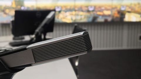 Micr&oacute;fono en el estudio de Onda Cero.