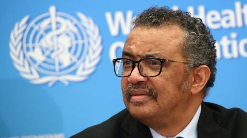 Tedros Adhanom, director general de la Organizaci&oacute;n Mundial de la Salud (OMS)