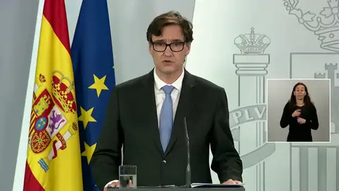 El ministro de Sanidad Salvador Illa El ministro de Sanidad Salvador Illa