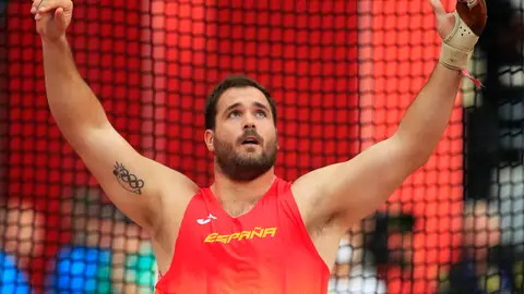 Javier Cienfuegos El atleta español Javier Cienfuegos.