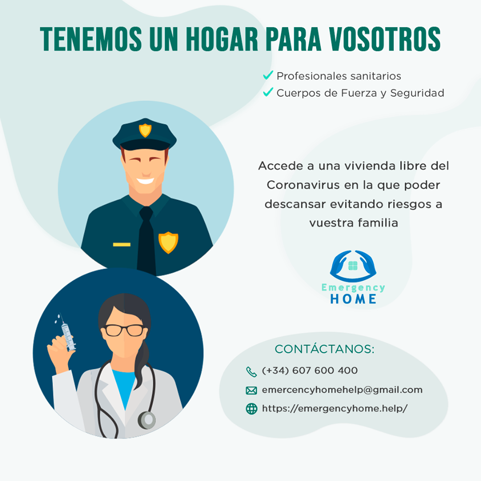 Profesionales del sector inmobiliario, movilizados para buscar alojamiento gratuito para los héroes del coronavirus Profesionales del sector inmobiliario, movilizados para buscar alojamiento gratuito para los héroes del coronavirus