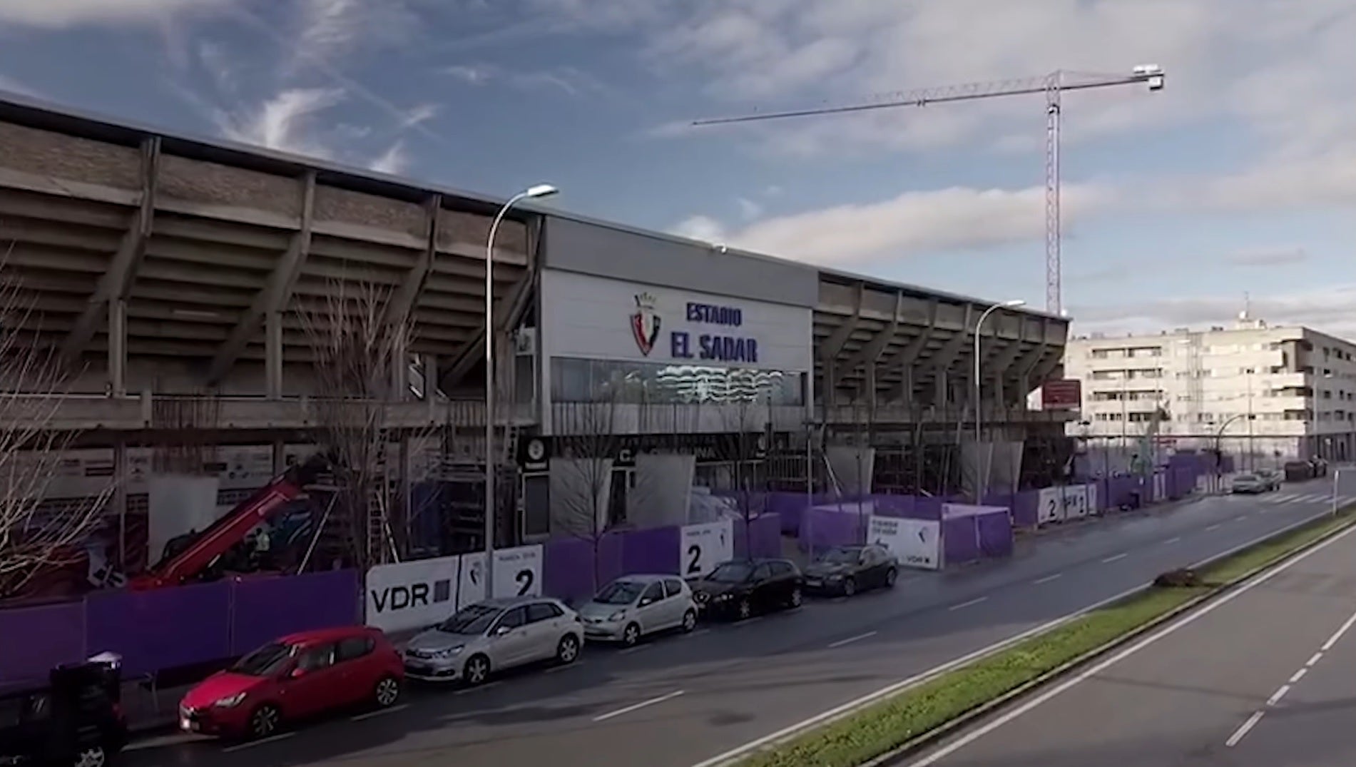 Se reanuda la obra de El Sadar Se reanuda la obra de El Sadar