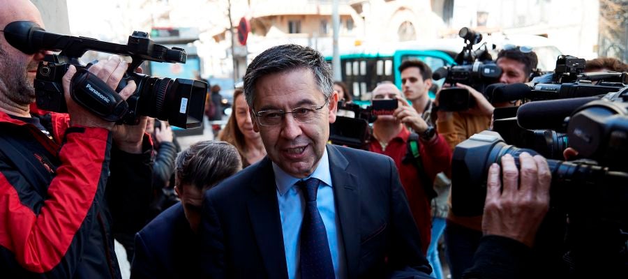 El presidente del FC Barcelona, Josep Maria Bartomeu El presidente del FC Barcelona, Josep Maria Bartomeu