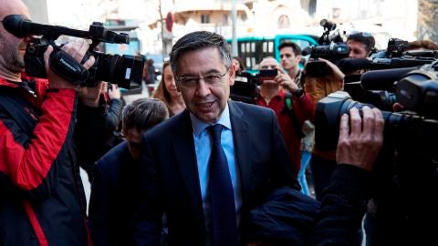 El presidente del FC Barcelona, Josep Maria Bartomeu