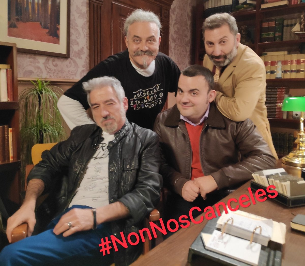 O actor Sergio Pazos e a campaña #NonNosCanceles O actor Sergio Pazos e a campaña #NonNosCanceles