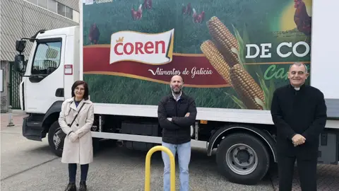 Productos de Cores, entregados polo concello de Ourense a Cáritas Productos de Cores, entregados polo concello de Ourense a Cáritas