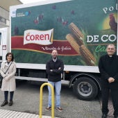 Productos de Cores, entregados polo concello de Ourense a Cáritas