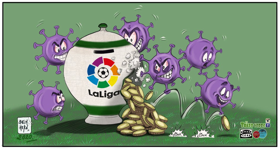 El estado de alarma cumple un mes y los ingresos de LaLiga se ven afectados El estado de alarma cumple un mes y los ingresos de LaLiga se ven afectados