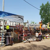 Stand de Oscar García en una feria Stand de Oscar García en una feria