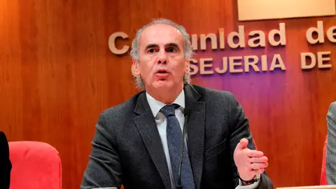 El consejero de Sanidad de la Comunidad de Madrid, Enrique Ruiz Escudero El consejero de Sanidad de la Comunidad de Madrid, Enrique Ruiz Escudero
