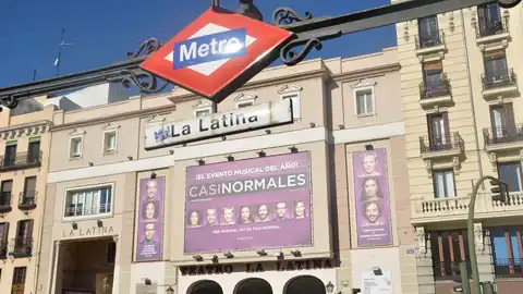 Fachada del Teatro de La Latina, en el centro de Madrid Fachada del Teatro de La Latina, en el centro de Madrid