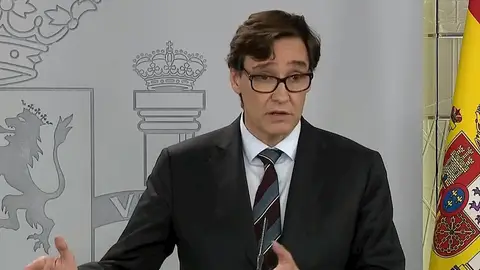 El ministro de Sanidad, Salvador Illa El ministro de Sanidad, Salvador Illa