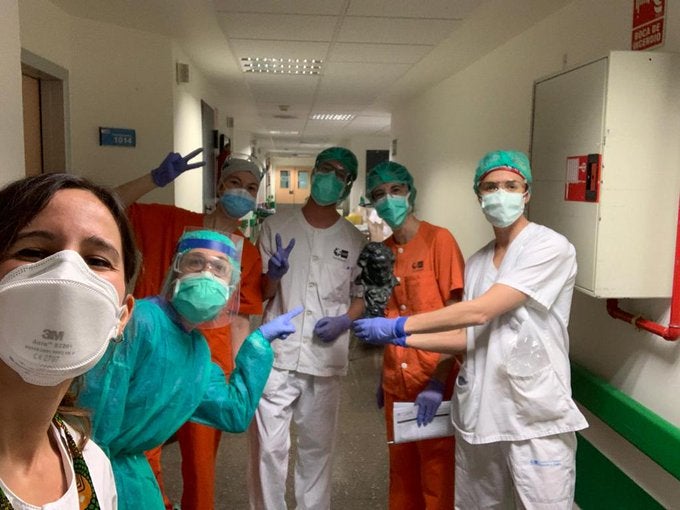 La iniciativa simbólica de Isabel de Ocampo: presta su Goya a los pacientes del Ramón y Cajal La iniciativa simbólica de Isabel de Ocampo: presta su Goya a los pacientes del Ramón y Cajal
